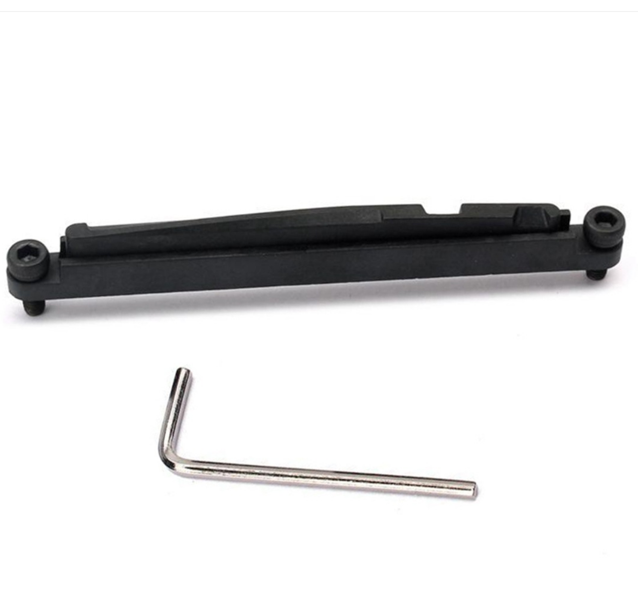 Folk guitar bridge adjustment and heightening tools