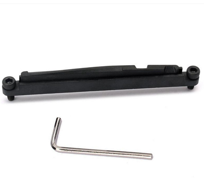 Folk guitar bridge adjustment and heightening tools
