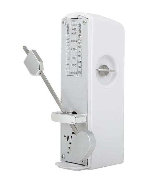 Miniature mechanical metronome for guitar and violin, suitable for practice. Made of wood and miniature rhythm