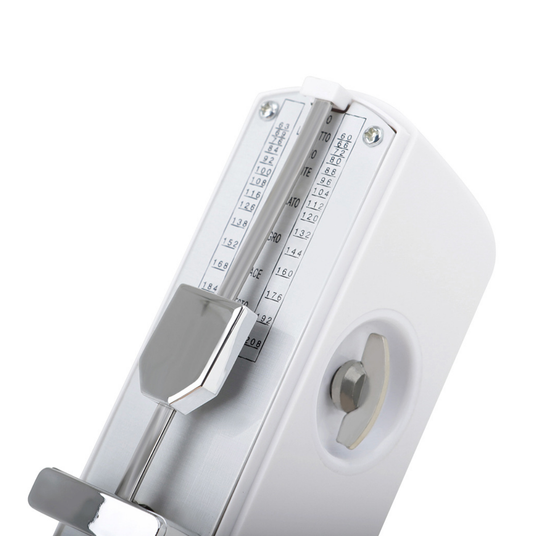Miniature mechanical metronome for guitar and violin, suitable for practice. Made of wood and miniature rhythm