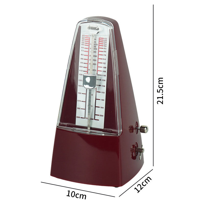 Pure copper metal mechanical metronome, universal piano exam prep device, and guzheng rhythm device