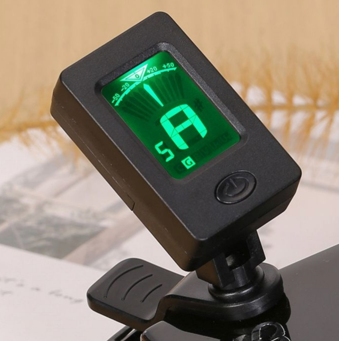 Folk guitar tuner, ukulele, electric bass, violin universal tuner, twelve-tone equal temperament tuner