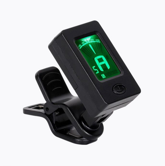 Folk guitar tuner, ukulele, electric bass, violin universal tuner, twelve-tone equal temperament tuner