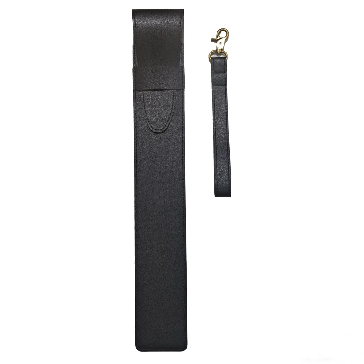Waterproof drumstick PU leather storage bag, portable stand, drumstick protective bag with lanyard, drumstick pouch