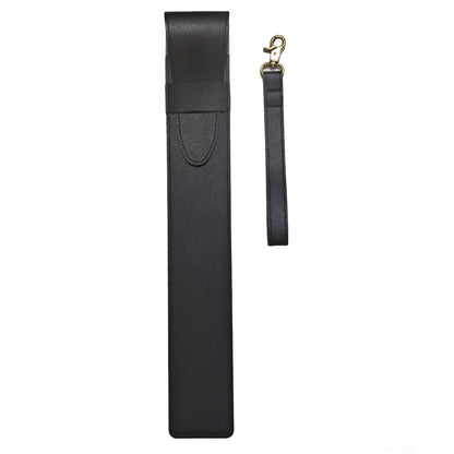 Waterproof drumstick PU leather storage bag, portable stand, drumstick protective bag with lanyard, drumstick pouch