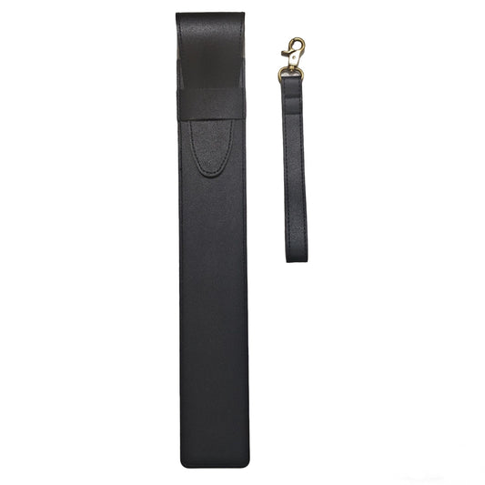 Waterproof drumstick PU leather storage bag, portable stand, drumstick protective bag with lanyard, drumstick pouch
