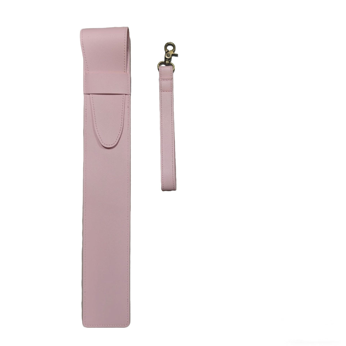 Waterproof drumstick PU leather storage bag, portable stand, drumstick protective bag with lanyard, drumstick pouch