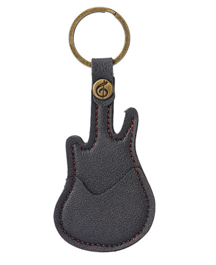 Guitar pick storage box, PU, ??available in multiple colors, portable and multifunctional
