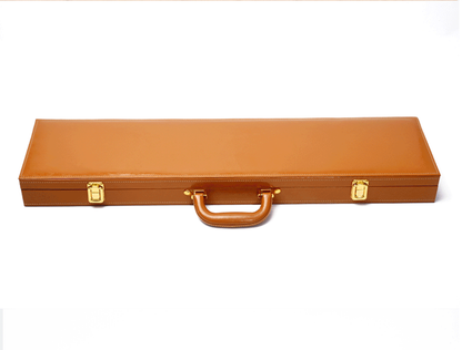 Professional portable flute case, student-friendly, waterproof bamboo flute box, musical instrument storage box, high-quality PU leather flute case