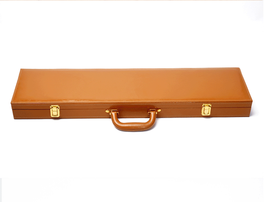 Professional portable flute case, student-friendly, waterproof bamboo flute box, musical instrument storage box, high-quality PU leather flute case