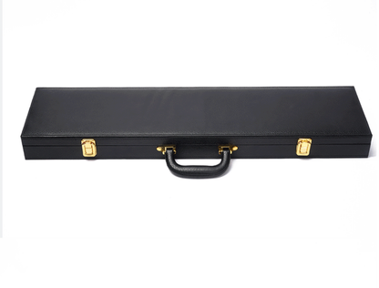 Professional portable flute case, student-friendly, waterproof bamboo flute box, musical instrument storage box, high-quality PU leather flute case