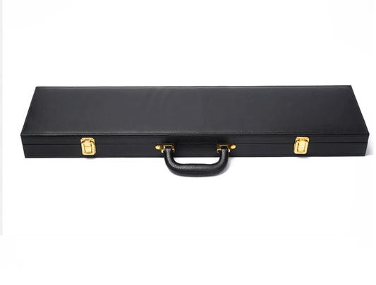 Professional portable flute case, student-friendly, waterproof bamboo flute box, musical instrument storage box, high-quality PU leather flute case