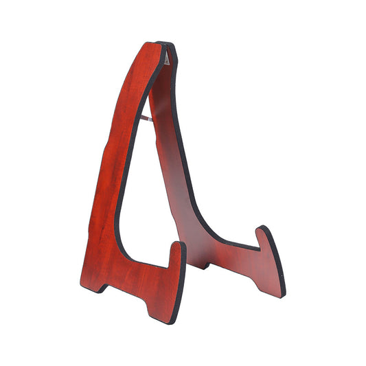 Cello upright floor stand, solid wood multi-layer board folding A-frame display rack, 3/4 and 4/4 violin placement rack