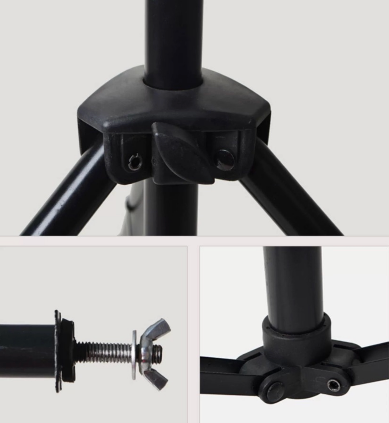 Sound beam bracket, fruit shell row bell rack, wind chime hanging instrument accessories, floor-standing tripod, removable for stage performance