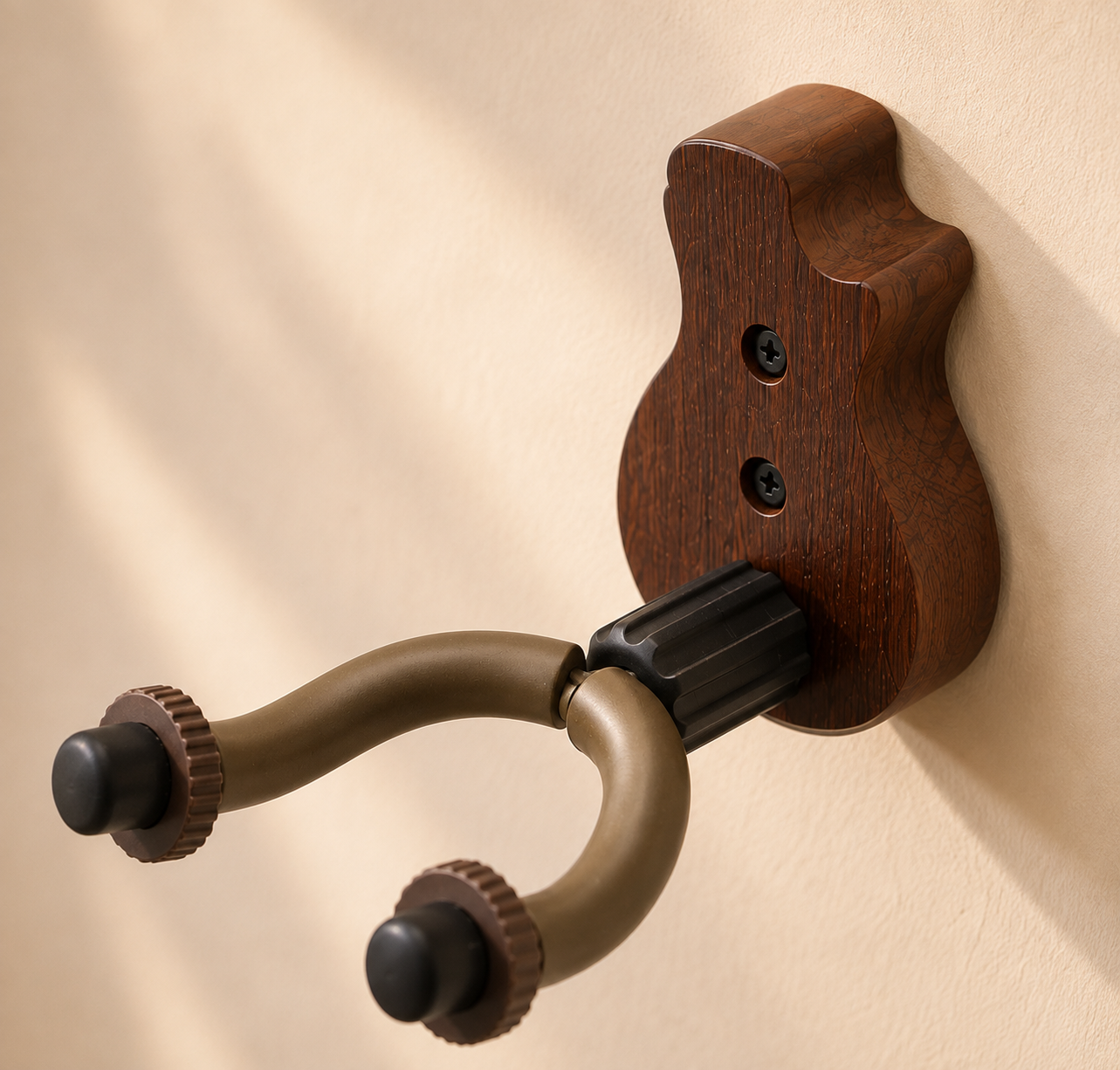 No-drill guitar wall-mounted bracket, classic ukulele and pipa hook, folk instrument stand