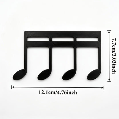 Music Sheet Folder, Creative Fixed Note Sheet Music Folder, Bookmark for Piano, Portable Music Sheet Folder